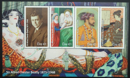 2018 Irland; Block Todestag Alfred Chester, Postfrisch/MNH, Bl. 106 - Otros & Sin Clasificación