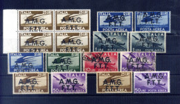 1947 TRIESTE A Posta Aerea LOTTO Serie "Democratica" - Airmail