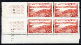 ALGERIE < PA N° 14 < COIN DATÉ Du 26-08-57 * * Neuf Luxe ** MNH < Cote 50 € - Posta Aerea