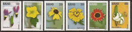 Burundi 2002 OCBn° 1109-1114 *** MNH Cote 25 € Flore Fleurs Flowers Bloemen - Nuovi