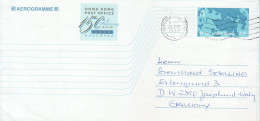 HONG KONG 1992  AIRMAIL  LETTER SENT  TO JARPLUND-WEDING - Briefe U. Dokumente