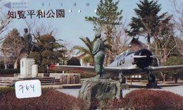 TELECARTE JAPON * MILITAIRY AVION  (764)  Flugzeuge * Airplane * Aeroplano * PHONECARD JAPAN * ARMEE * LEGER VLIEGTUIG - Armée