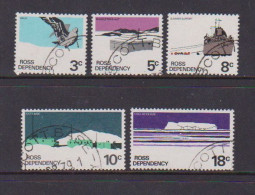 ROSS  DEPENDENCY    1972    Various  Designs    Part  Set  Of  5    USED - Oblitérés