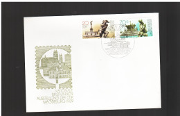 Ddr - 1989 Fdc  Magdeburg Nationale Briefmarken Austellung - 1981-1990