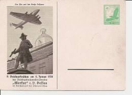 DR PP 142 C 24 **  - 5 Pf LpAdler Merkur E.V. Dessau - Entiers Postaux Privés