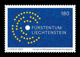 Liechtenstein 2023 Mih. 2106 Liechtenstein Chairmanship Of The Committee Of Ministers Of The Council Of Europe MNH ** - Ungebraucht