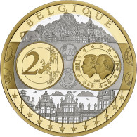 Belgique, Médaille, Euro, Europa, FDC, Argent - Sonstige & Ohne Zuordnung