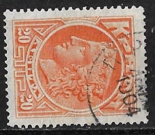 Cancellation ΠYPΓOΣ (MYLOΦ.) On CRETE 1901 New Colour Of The Cretan State 20 L Orange Vl. 20 - Crète