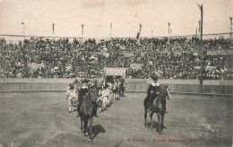 JEUX - El Paseo - Entrée Des Cuadrillas - Toreros - Carte Postale Ancienne - Andere & Zonder Classificatie