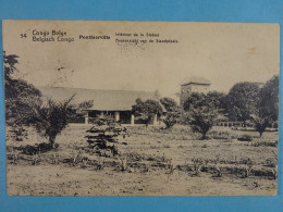 (Entier Postal) Congo Belge Ponthierville Intérieur De La Station - Belgian Congo