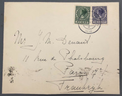 Pays-Bas, Divers Sur Enveloppe 1936 Pour La France - (B2006) - Lettres & Documents