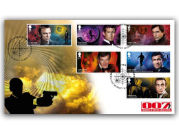 2020 James Bond FDC - 2011-2020 Em. Décimales