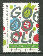 POLAND Oblitéré 4098 Football Euro 2008 Soccer - Used Stamps