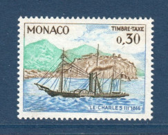 Monaco, **, Yv Taxe 60A, **, - Impuesto