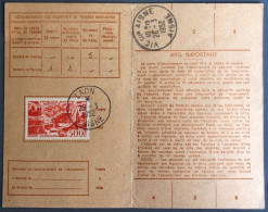France, Divers PA Sur Carte D'Abonnement Des PTT, Laon 1952 - (B3839) - 1927-1959 Storia Postale