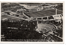 61122 - Deutsches Reich - 1936 - Ans.-Kte. "Reichssportfeld", Ungebraucht - Olympische Spiele