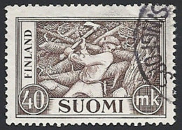 Finnland, 1952, Mi.-Nr. 406, Gestempelt - Usati