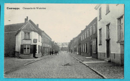 * Dworp - Tourneppe (Beersel - Vlaams Brabant) * (Photo L. Collin) Chaussée De Waterloo, Estaminet Café, Animée, TOP - Beersel