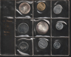 ITALIE - Série "ZECCA" 1970 - 9 Pièces - - Mint Sets & Proof Sets