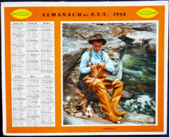 ALMANACH DES P.T.T. - 1958. - Big : 1941-60