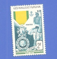 WALLIS ET FUTUNA 156 NEUF ** CENTENAIRE DE LA MÉDAILLE MILITAIRE - Unused Stamps