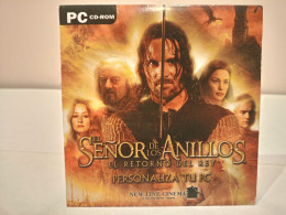 Juego Para PC, Cd-Rom. El Señor De Los Anillos. El Retorno Del Rey. Personaliza Tu PC. 2003. - Jeux PC