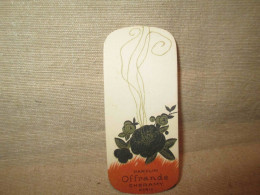 Ancienne Carte De Parfum Offrande Début XX ème - Antiquariat (bis 1960)