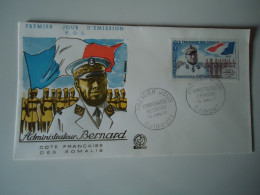 SOMALIA   FRANCE   COVER  1960 KINGS  BERNARD - Andere & Zonder Classificatie