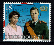 Luxembourg 2000 - YT 1465 - Prince Henry Of Luxembourg And Princess Maria Teresa - Used Stamps