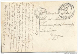 _ik348: S.M.  4 PMB 22-23 318 10 18  4  BLP  ( Geen Romeinse Maand > WULVERINGHEM  7-8 20 III 1916- SOUVENIR DE CALAI S - Niet-bezet Gebied