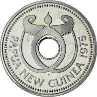 Papouasie-Nouvelle-Guinée, Kina, 1975, Proof, SPL+, Du Cupronickel, KM:6 - Papouasie-Nouvelle-Guinée