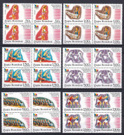 322 ROUMANIE 1996 - Y&T 4301 A/F Bloc De 4 - Sport JO Atlanta Divers Disciplines - Neuf ** (MNH) Sans Charniere - Neufs