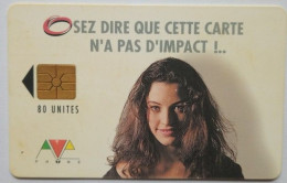 Morocco  80 Units Chip Card - Osez Dire Que Cette Carte N'a Pas D'Impact - Maroc