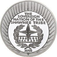 États-Unis, Dollar, The Sovereign Nation Of The Shawnee Tribe, 2008, BE - Commemoratifs