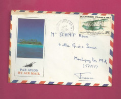 Lettre De 1981 Pour La France - YT N° PA 158 - Avion - C.A.M.S. 55 - Briefe U. Dokumente