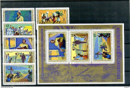 A24666)Burundi 911 - 916 A** + Bl 68 A** - Unused Stamps