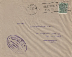 Inde Lettre Bombay Pour L'Allemagne - 1911-35 King George V