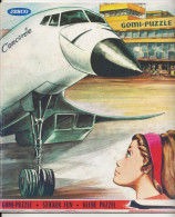 CONCORDE 24 Pages COMPLET Non Dessiné !!! Gomi Puzzle JESCO PELICAN Sticker Fun Klebe Puzzel AEROSPATIALE 1971 - Vliegtuig