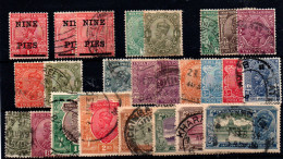 India Inglesa Nº 108/13, 113B/22, 127/30. Año 1921/31 - 1911-35 King George V