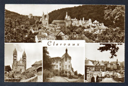 Luxembourg. Clervaux. Vue Générale. Eglise St-Côme Et Damien. L'Hôpital. Le Vieux Château Et L'école. 1960 - Clervaux