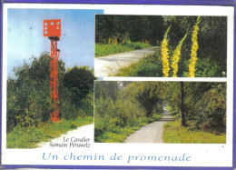 Carte Postale 59. Vieux-Condé  Ancien Chemin De Fer   Cavalier De Somain Péruwels    Très Beau Plan - Vieux Conde