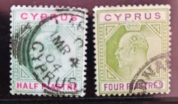 Chypre N°34 Et 38 Y&t Oblitéré - Used Stamps