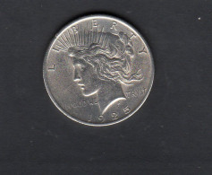 Baisse De Prix USA - Pièce 1 Dollar Peace Argent 1925  SPL/AU KM.150 - 1921-1935: Peace (Paix)