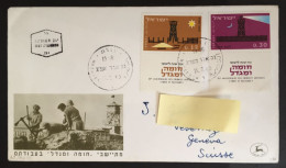 1963 Israel - 25th Anniversary Of The Stockade And Tower Villages  - 80 - Lettres & Documents