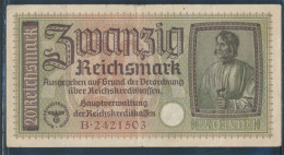 Dt. Besetzung Im 2. Weltkrieg Rosenbg: 554a Gebraucht (III) 1940 20 Reichsmark (10288367 - 20 Reichsmark