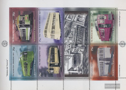 Argentina 2356-2361 Sheetlet (complete Issue) Unmounted Mint / Never Hinged 1997 Electrical Tram - Unused Stamps