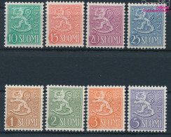 Finnland 425-432 (kompl.Ausg.) Postfrisch 1954 Freimarken: Wappenlöwe (10221523 - Nuevos