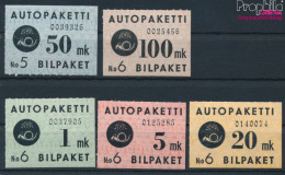 Finnland AP1-AP5 (kompl.Ausg.) Postfrisch 1949 Autopaketmarken (10221524 - Nuevos