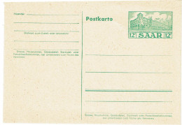 REF LDR17B - SARRE EP CP 12f NEUVE - Postal  Stationery