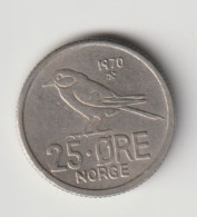 NORGE 1970: 25 Öre, KM 407 - Norwegen